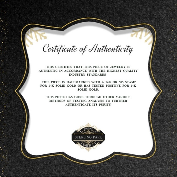 Estate 14k Gold Sapphire & Diamonique Cubic Zirconia Dome Ring - Picture 11 of 11